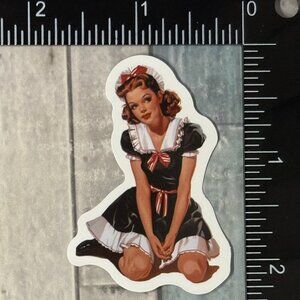 🌀10/$10🌀 50s Old Hollywood Beauty Pin Up Girl Waterproof Sticker Decal